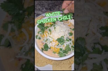 Easy White Chicken Chili