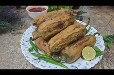 Potato Stuffed Chilli Recipe | Bharwa Mirchi Recipe | Aloo Bharwa Mirch Recipe |