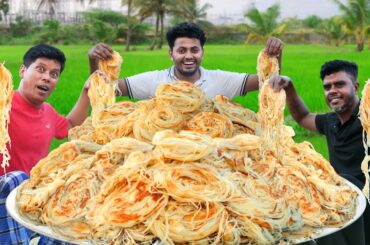 NOOL PAROTTA | Soft Layered Nool Paratha Recipe | Home Made Lacha Paratha Recipe