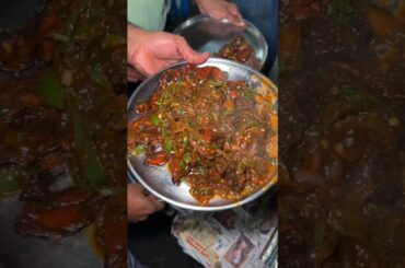 Chili Chicken Full Plate Rs. 360 /- Only #indianstreetfood #chillichicken #chickenchilli