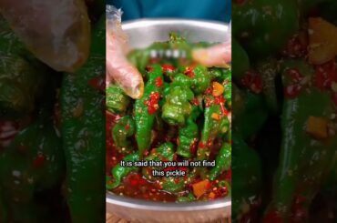 “5-Minute Hunan Style Spicy Pickled Chili 🌶 | Crispy & Flavorful Secret Recipe!”#pickle #shortsfeed
