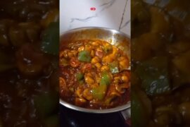 Mushroom Chilli Recipe | #shorts #ytshorts #youtubeshorts #nepalifood #recipe #cooking #ambucooks