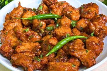 Chicken Chilli Dry Recipe | Iftar Special Starter Recipe | Chinese Street Food