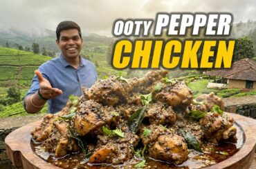பட்டாசு Recipe 🔥 Pepper Chicken | சுட சுட Tasty CHICKEN IN OOTY STYLE | Chef Deena's Kitchen