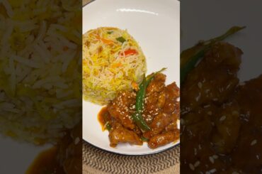 Fried Rice with chilli chicken Recipe