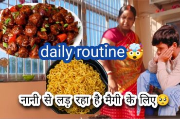 #Ladai ke sath daily routine 🤯#dailyroutine#vlog#dailyvilog#mjritu#maggi#chilirecipes#dasilife#viral