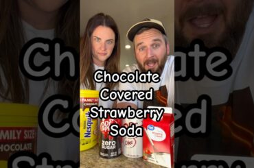 Chocolate Covered Strawberry Soda #strawberry #valentines #drpepper #soda #chocolate