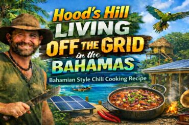 Bahamian chili recipe only 5 ingredients & delicious #bahamianfood #chilirecipes #offgridliving