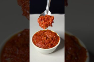 Red Chilli Chutney #shorts #asmr #cooking #food #viral