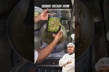 Andhra Chilli Chicken Restaurant Style  #chefselection #food #andhrachillichicken #cooking #kitchen