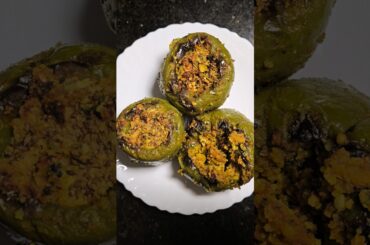Stuffed Capsicum | Bharwa Shimla Mirch#recipe #shorts #shortsfeed