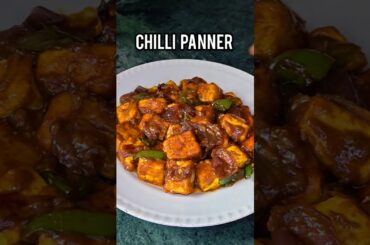 Chilli Panner Recipe #shorts #recipe #chillipaneer #spicy #trending #shortsfeed #jhumaskitchen