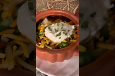Easy Chili Recipe #chili #cozy #easy #fyp