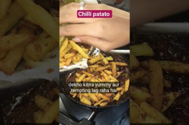 chilli patato recipes #trendingshorts #yt #food