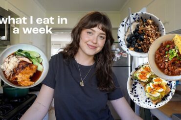 what I cook and eat in a week! easy gluten free recipes