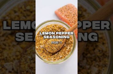 Lemon Pepper Seasoning Recipe