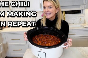 Beefy Butternut Squash Chili (Healthy + High Protein Recipe)
