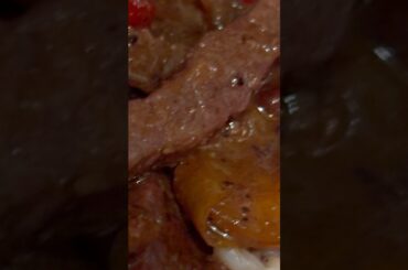 Pepper Steak or Fajitas? Why Not Both! #shorts #peppersteak #30minutemeals#budgetmeals