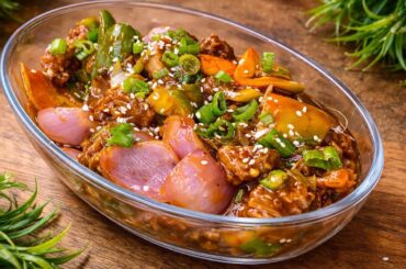 Crispy Mushroom Chilli Recipe | Restaurant Style Easy Veg Starter 😋🔥 #MushroomChilliRecipe #Veg