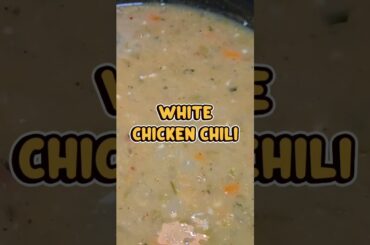 30-Minute White Chicken Chili | Creamy, Cozy, and Loaded with Flavor 🤍🌶️