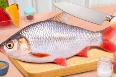 Delicious Food Recipes 🐟 How to Make Crispy Turmeric Chili Fish Patties | Petite Cooking