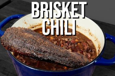 Leftover Brisket? Make This Insane Smoked Brisket Chili