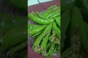 stuffed chilli pickle #homecook #food #trendingshorts #homecuisine #recipe #homecookedfood #trending