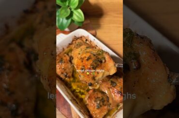 Lemon pepper chicken thighs recipe
