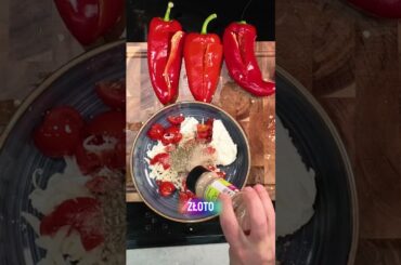 Smak północnej Grecji 🇬🇷 Nadziewane papryczki Florina z fetą