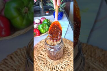 Most amazing chilli oil recipe✨🌶️ #shortvideo #ytshorts #shorts