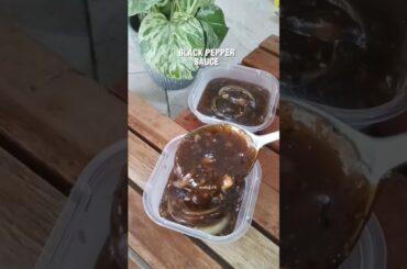 THE EASIEST BLACK PEPPER SAUCE | PERFECT FOR QUICK MEALS PREP & BUSY DAY