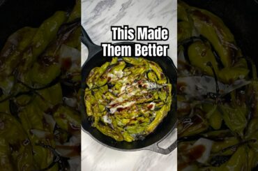 Shishito Pepper Recipe Remix (This Upgrade Made Them Better) #fiber