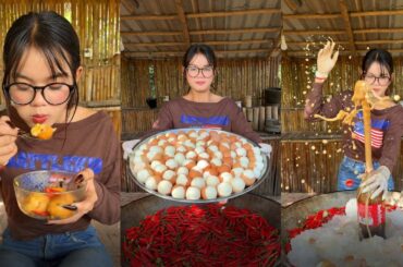 Amazing cooking egg with chili recipe