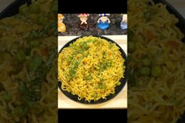 Chilli Garlic Maggie Recipe #shortvideo #viral#food#shorts #maggie