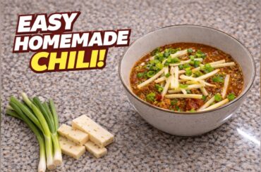 Not a Chef: Cozy Homemade Chili (ASMR Cooking)