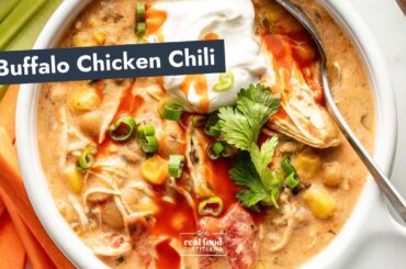 Buffalo Chicken Chili | Made in the Slow Cooker