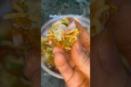 Stuffed Green Chilli Chaat 😍🥙#shortsviral #cooking #chaatrecipe #trending #recipe #food #viral