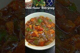 Chilli Paneer Recipe😍Quick and Easy Chilli Paneer Restaurant Style चिल्ली पनीर #shorts#recipe #viral