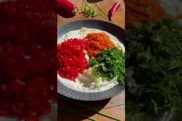 Ajvar Pepper Spread Dip #cooking #food #recipe #foodie #homemade #chef