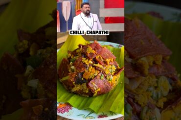 🤤😍Kids lunch box CHILLI CHAPATHI🔥Easy lunch recipe|Leftover Chapathi recipes #neeyanaana #vijaytv
