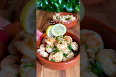 Gambas Al Ajillo, Spanish Garlic Chilli Shrimp. YUM!