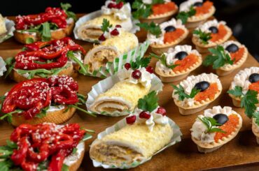 Easy & Elegant Snack Ideas. Red Pepper Bites, Tartlets & Chicken Rolls | 3 Must-Try Party Recipes