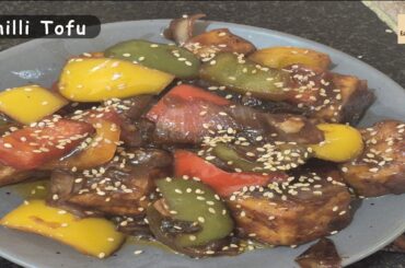 Chilli Tofu in 3 Easy Steps | Indo-Chinese Recipe