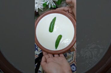 Ramadan Special Green Chilli Yogurt Recipe | Traditional Perfect Dahi at Home | Spicy Desi Style