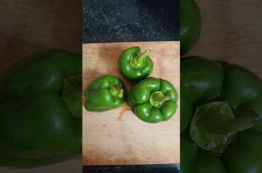 Capsicum Bajji #food #shorts #snacks #capsicum#shortsfeed