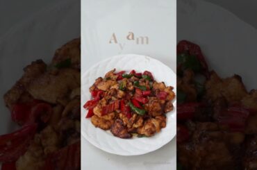 Mom's favorite recipe for Stir-fried chicken with chili