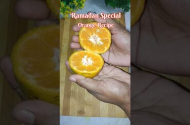 Try This Spicy 🌶️🔥🤯 Chilli Garlic Orange chaat Recipe#ramadanspecial#easyrecipe #orange#salad#recipe