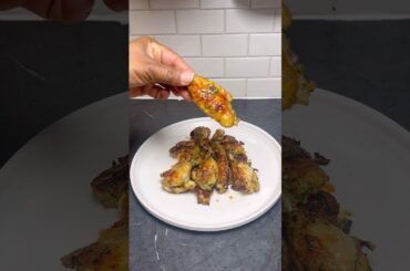 Crispy Lemon Pepper Chicken Wings at Home | Better Than Takeout! #recipe #food #chickenwings #short