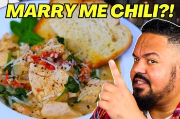 Crockpot Marry Me Chicken Chili | Dinner in One Pot