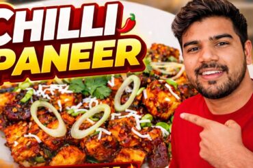 The Best Chilli Paneer Ever🔥| Street Style Indo-Chinese Recipe| Chef Ashissh#youtube#viral #trending